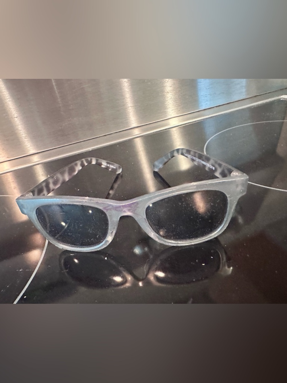 Target Clear / Grey Children Translucent Sunglasses